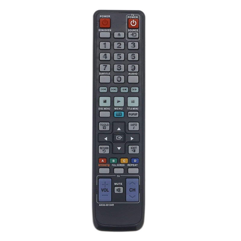 Elekpia AK59-00104R Replacement Blu-ray Remote Control for Samsung Bluray/DVD Player (AK5900104R) - Image 1